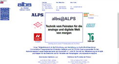 Desktop Screenshot of albs.de